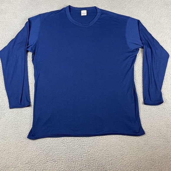 Patagonia Other - Patagonia Shirt Vintage Capilene Base Layer Shirt Blue Men's XXL Made In USA